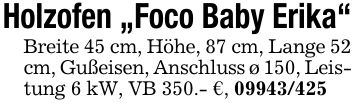 Holzofen 