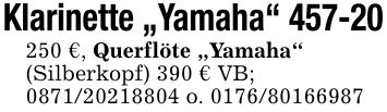 Klarinette 