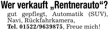Wer verkauft 