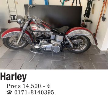 HarleyPreis 14.500,- €_ ***