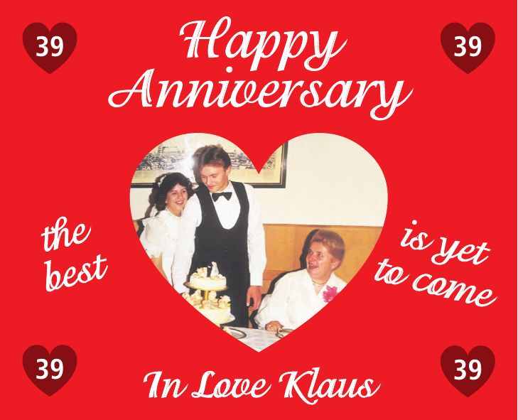 Happy AnniversaryIn Love Klaus***the bestis yet to come