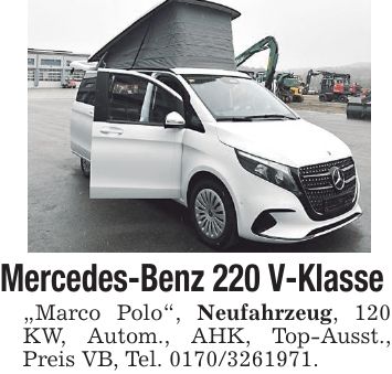 Mercedes-Benz 220 V-Klasse 