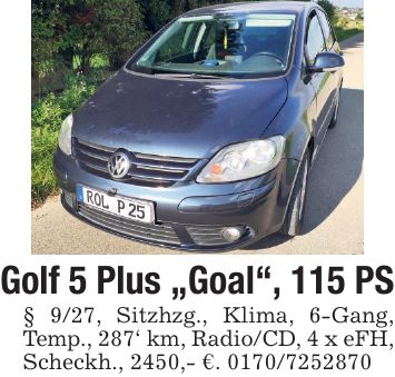 Golf 5 Plus 