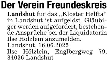 Der Verein FreundeskreisLandshut für das 