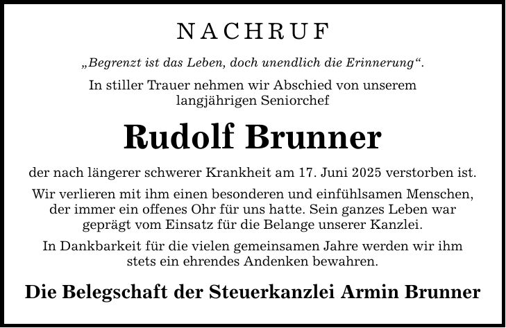 Nachruf 