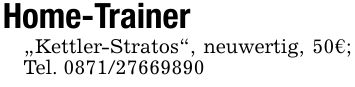 Home-Trainer