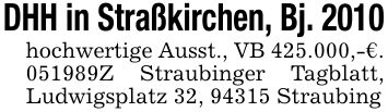 DHH in Straßkirchen, Bj. 2010hochwertige Ausst., VB 425.000,-€. ***Z Straubinger Tagblatt, Ludwigsplatz 32, 94315 Straubing