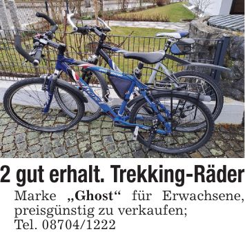 2 gut erhalt. Trekking-RäderMarke 