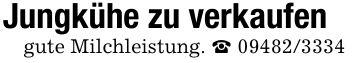 Jungkühe zu verkaufengute Milchleistung. _ ***