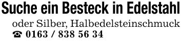 Suche ein Besteck in Edelstahloder Silber, Halbedelsteinschmuck_ ***